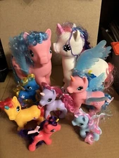 Lot Of 8 My Little Pony Toys See Pics