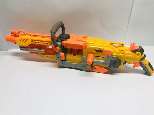 Blaster Nerf Vulcan EBF-5 - para repuestos o reparación - alimentado por cadena/alimentado por | eBay