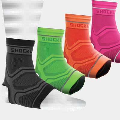 Shock Doctor Compression Knit Knöchelmanschette Fußbandage Ankle Sleeve