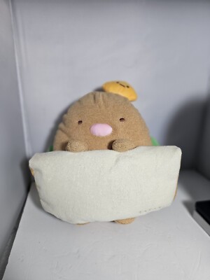 San-X Sumikko Gurashi Plush Doll Toy Tonkatsu Sandwich Katsu Sando 12in A-7