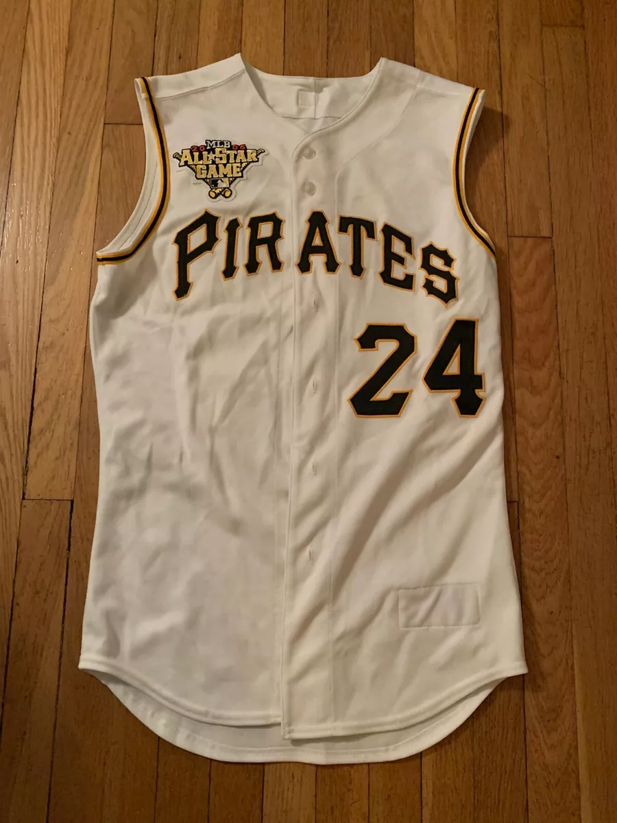 pirates game used jersey