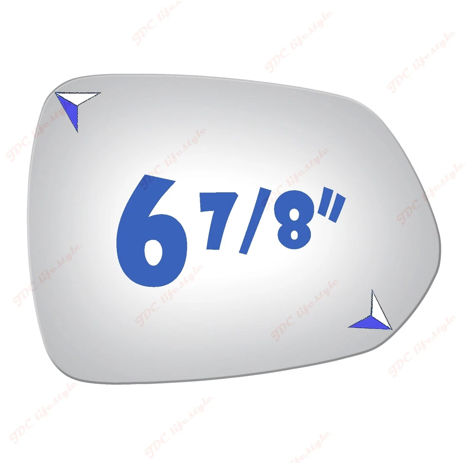 Espejo retrovisor convexo lateral derecho pasajero Honda Fit 2007-2008 #5235 Foto 2 de 4