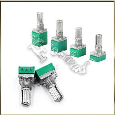 MARKENLOS Potentiometer Dreh Poti 5K - 500K Ohm mono stereo linear logarithmisch RV097NS