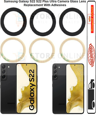 Samsung Galaxy S22 SM-S906 S22 Plus S22 Ultra Rück Kamera Glas Linse Ersatz