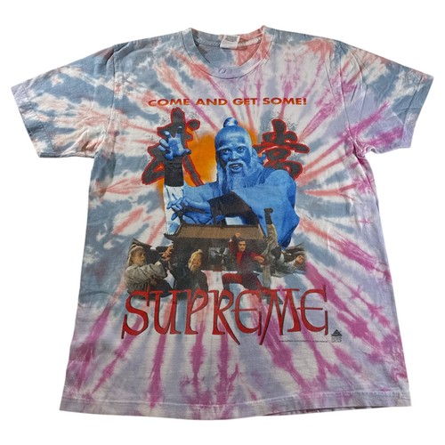 Supreme Shaolin Come And Get Some Tie Dyed T-Shirt Men Size L