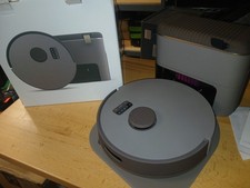 BOBSWEEP PET24-7-113 ROBOT VACUUM WITH BOX SELF EMPTY STATION TESTED WORKS