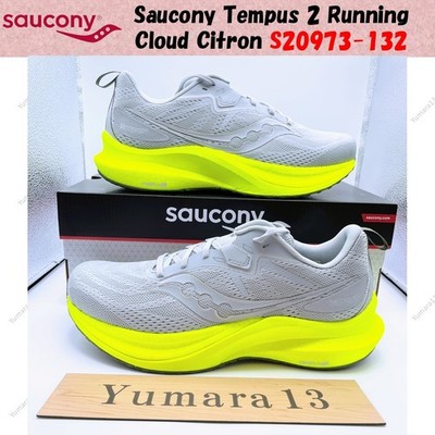 Saucony Tempus 2 Running Cloud Citron grau gelb S20973-132 Herren Gr.