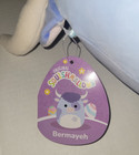 💥 NEW Squishmallows 12" Bermayeh Blue Bull Highland Cow Easter Plush NWT Medium — photo 4
