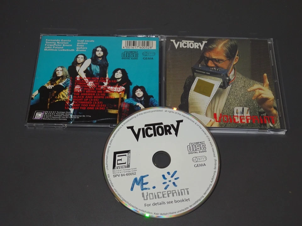 VICTORY - VOICEPRINT / GERMANY-ALBUM-CD 1996 (EX)
