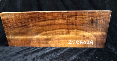 *BIKC* SUPER CURLY HAWAIIAN KOA WOOD 13-7/8  X 4-1/2  X .80  (250802) KILN DRIED