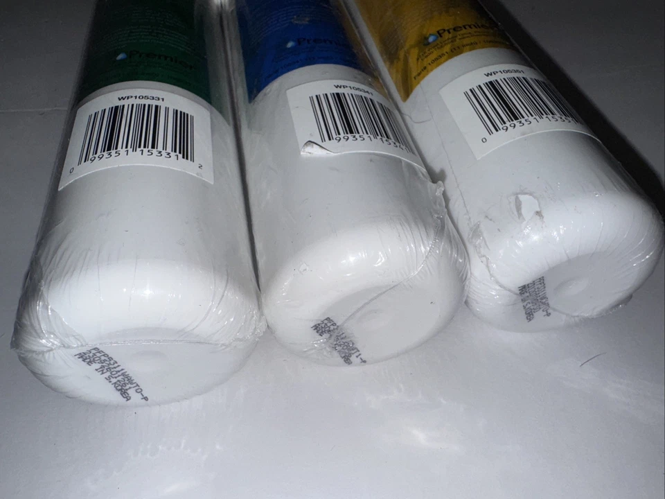 Brand New Watts Premier Pre-Carbon, Post-Carbon & RO membrane Filters A3 - Image 2 of 2