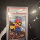 2016 Pokemon Japanese XY Promo Special Box #294 FA Mario Pikachu PSA 8
