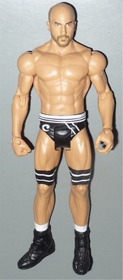 CESARO Black Trunks WWE Mattel Basic Style Wrestling Action Figure Toy Loose