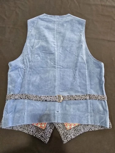 Garry's Earth Vest Handcrafted Made In Italy Size M Cod.34 image 12