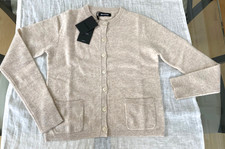  NWT Naadam 100 Cashmere Cardigan - Small - 145 reg retail