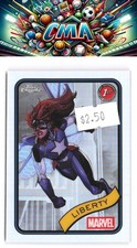 2025 Topps Chrome Marvel #198 Liberty Refractor