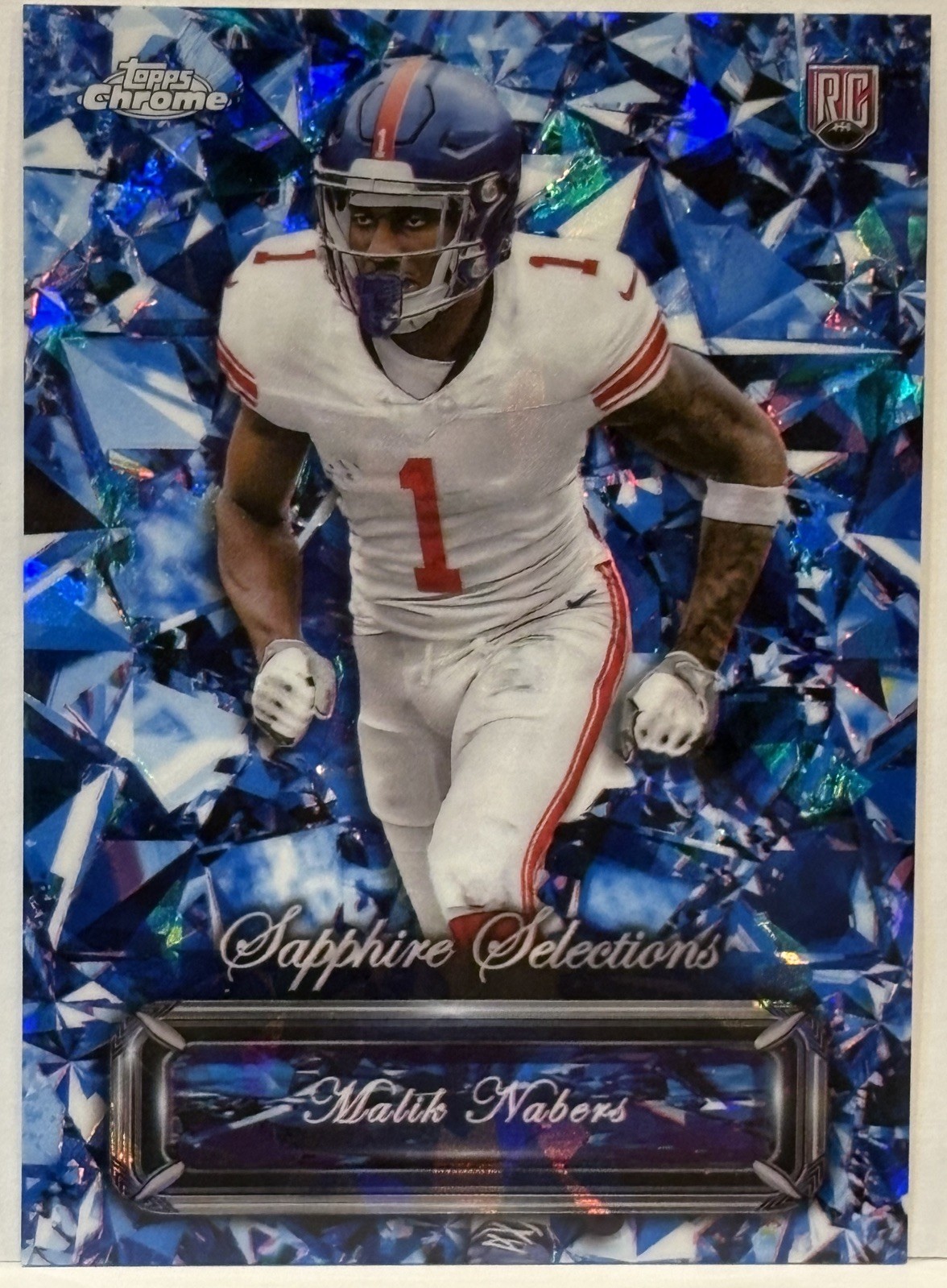 💎🔥 2024 Topps Chrome Sapphire Edition - Sapphire Selections Malik Nabers (RC)