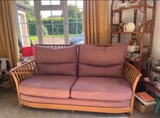 Ercol renaissance style sofa and chair set gorgeous vintage style 2003