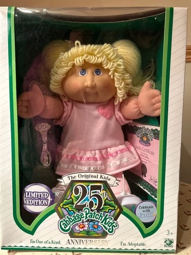 limited edition the original kids 25th anniversary cabbage patch kids. NIB