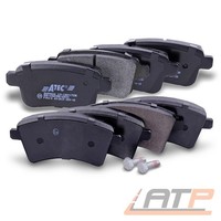 Satz BremsbelÄGe Vorne + Hinten FÜR Mercedes Citan 415 Renault Kangoo Ab Bj 08