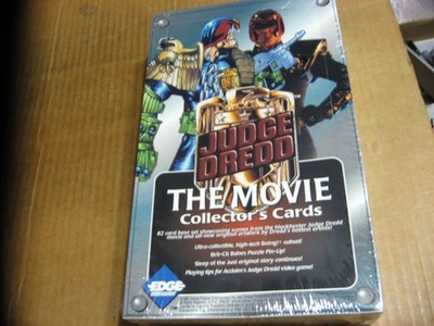 Judge Dredd The Movie Trading Cards Box Sylvester Stallone 36 Packs Sealed New