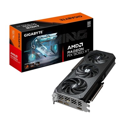 Grafikkarte Gigabyte Radeon RX 9060 XT 8GB Gaming OC Grafikkarte - 8GB GDDR6, 2x