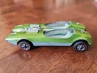 1968 Olive Green SPLITTIN' IMAGE REDLINE Hot Wheels LOOSE CAR