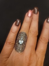 Blue Topaz Sterling Silver Size 5