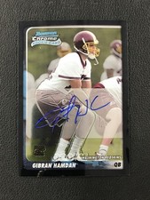2003 Bowman Chrome #246 Gibran Hamdan Autograph Washington Redskins