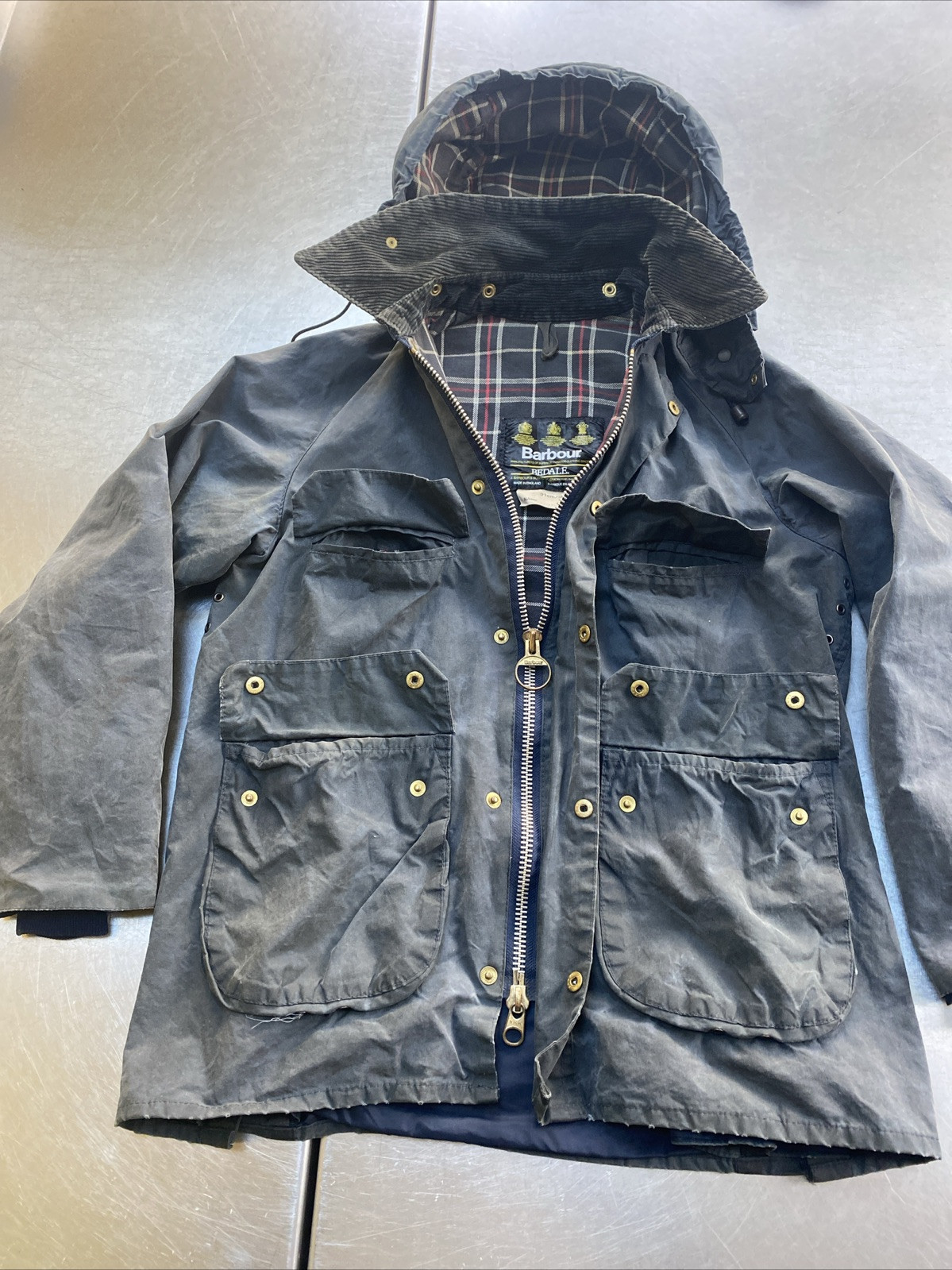 SPECIAL 80s Barbour bedale c38 1crest