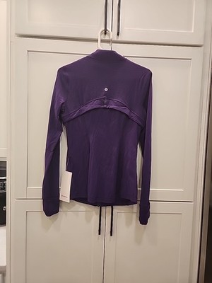 NWT Lululemon Define Jacket Dark Court Purple Size 10 Not Cropped