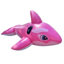 Inflatable Marine Animal Water Lounger Sturdy Inflatable Water Float with Handle