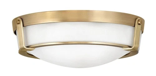 Hinkley Lighting 3225 Hathaway 3 Light 16"W Flush Mount Bowl - Brass - Picture 1 of 11