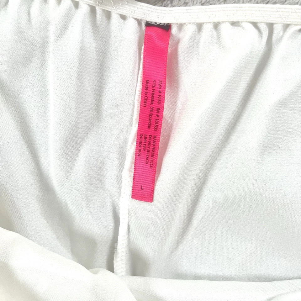 Sexy conjunto de lencería para mujer Adore Me marfil cami y encaje talla L coqueta Foto 3 de 4