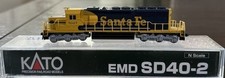 N Scale KATO 176-4908 SANTA FE #5027 SD40-2 Snoot Nose with DCC Sound
