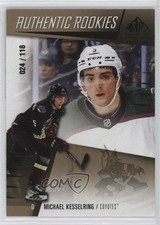 2023 Upper Deck SP Game Used Authentic Rookies Gold /118 Michael Kesselring 1ot4
