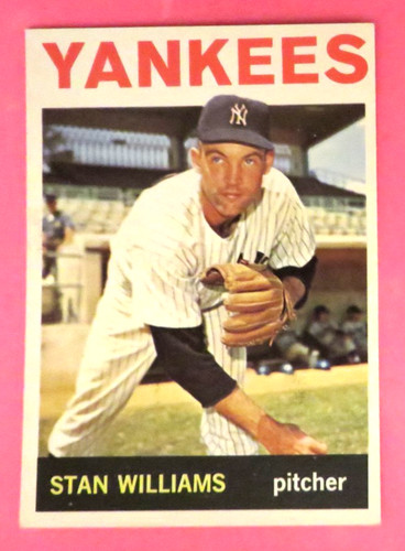 Stan Williams #505 1964 Topps card