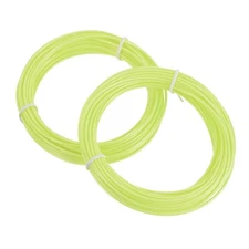 2 Pcs 3D Pen Filament, 1.75mm Dia 33ft Length, Fluorescent Yellow