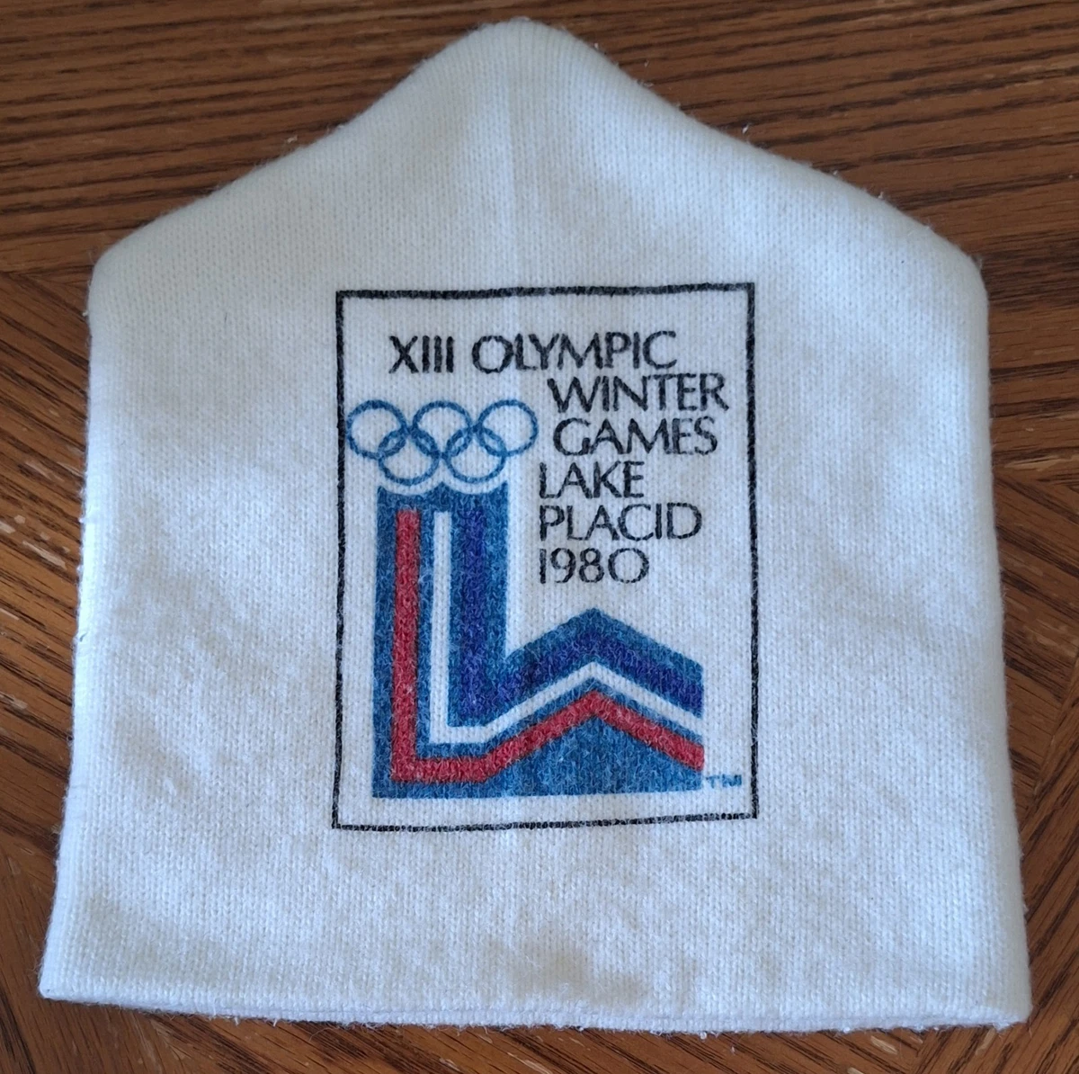 White One Size Lake Placid 1980 Olympics Fan Apparel & Souvenirs