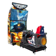 Raw Thrills Top Gun Maverick Flying Driving Simulator Arcade Game