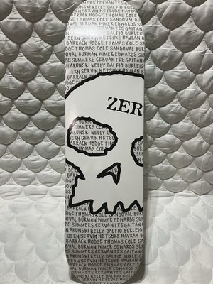   ZERO x Thomas  TEAM ZERO SKULL  SMALL BATCH 2022 Deck - 8.25   [ULTRA LTD]