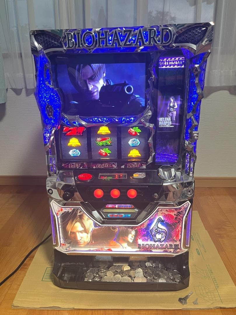 Biohazard 6 Enterrise Resident Evil Pachinko Japanese Slot Machine