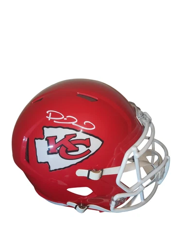 Patrick Mahomes Signed Kansas City Chiefs Speed F/S Replica Helmet Beckett BAS