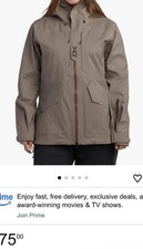 Dakine Sender Stretch 3L Women's Ski Jacket Earth Gray Waterproof L