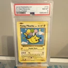 2016 Pokemon Evolutions Flying Pikachu 110/108 Secret Rare Regular English PSA 8