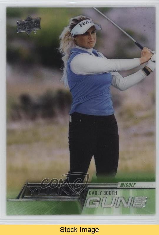 2024 Upper Deck Young Guns Clear Cut Carly Booth #150 Rookie RC READ w1s
