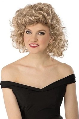Rubies Grease: Sandy Olsson Bad Sandy Wig for Adults, Women's No Size