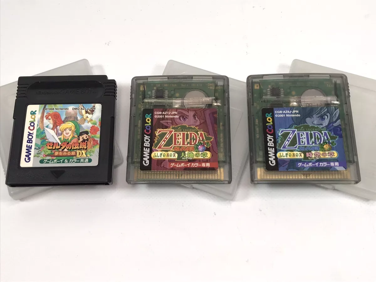 Lot 4 set Legend of Zelda Link's Awakening DX 1 2 Nintendo Game