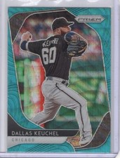 2020 Panini Prizm Teal Wave Prizm #78 Dallas Keuchel Chicago White Sox