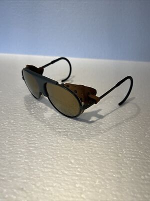 Vintage Polo Ralph Lauren Leather Side shield Sunglasses SG Vintage Polo Ralph Lauren Leather Side shield Sunglasses SG